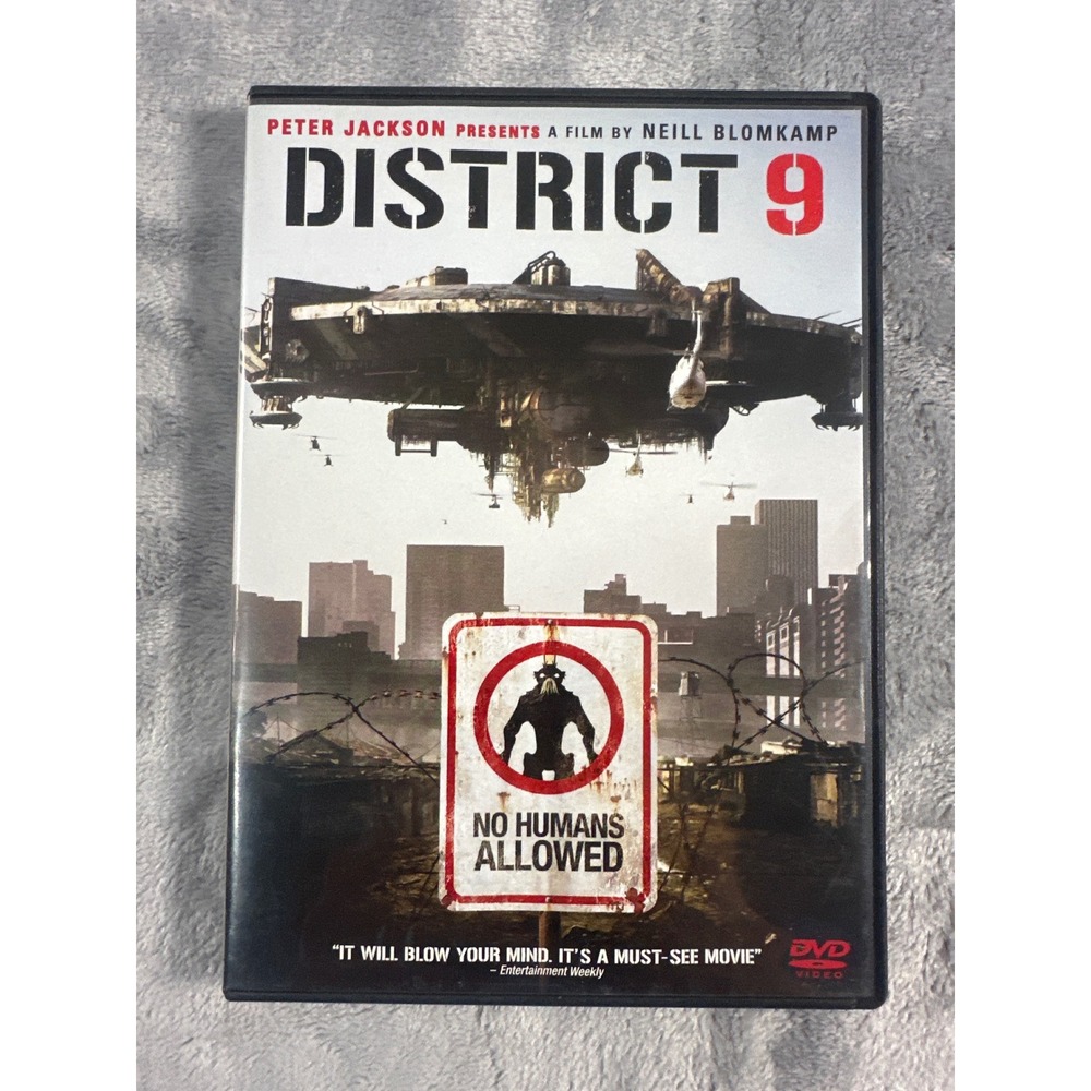 District 9‎ DVD Neill Blomkamp Peter Jackson Sci-Fi Movie Special Features